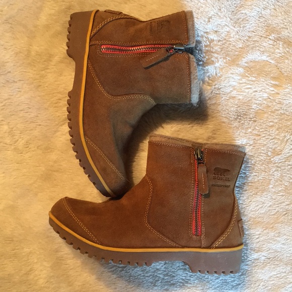 Sorel Shoes - Sorel Suede Waterproof Booties